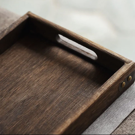 Wooden Tray to put the Incense Burner and its Accessories 32x20x4 cm