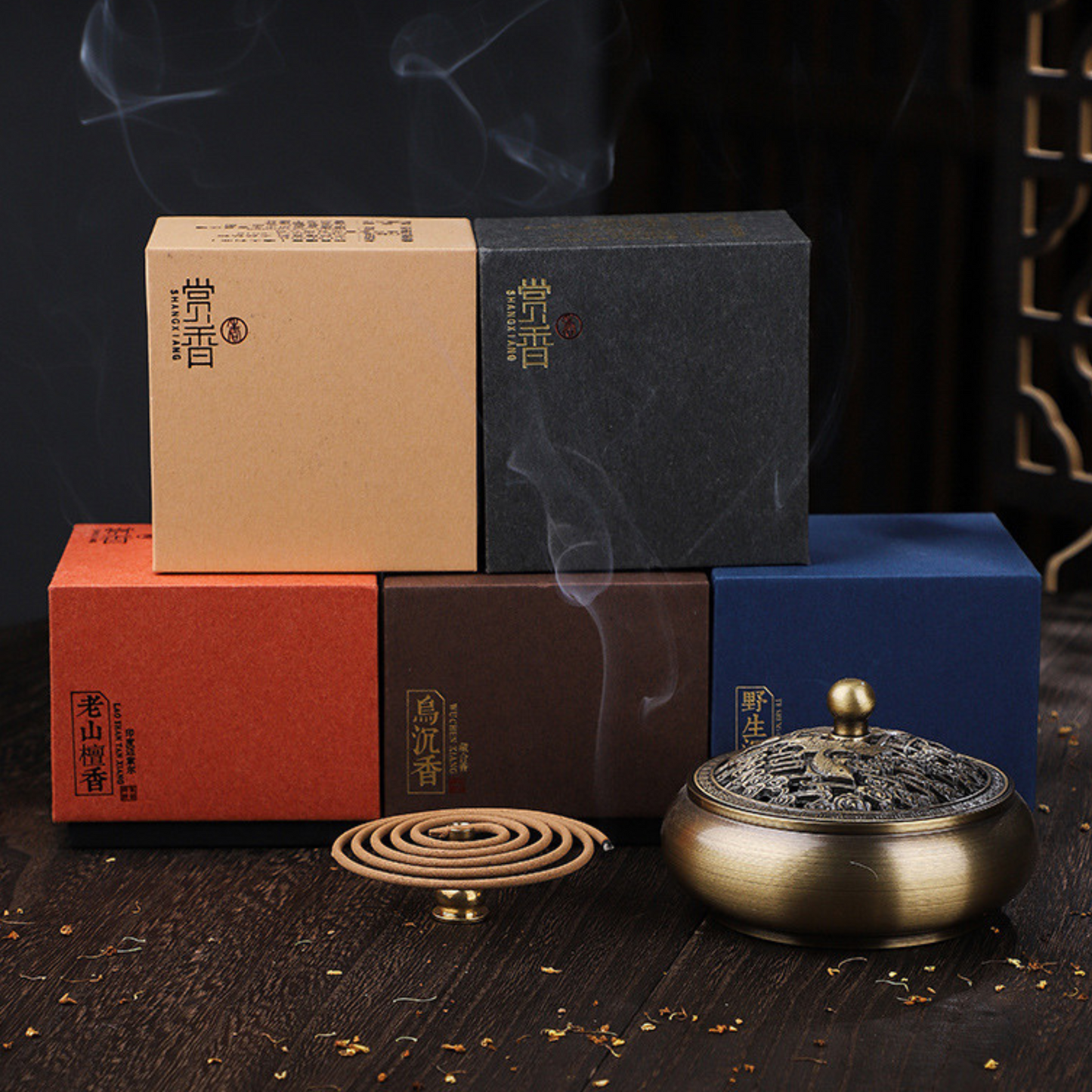 Premium Incense Spirals Ceremonial Quality